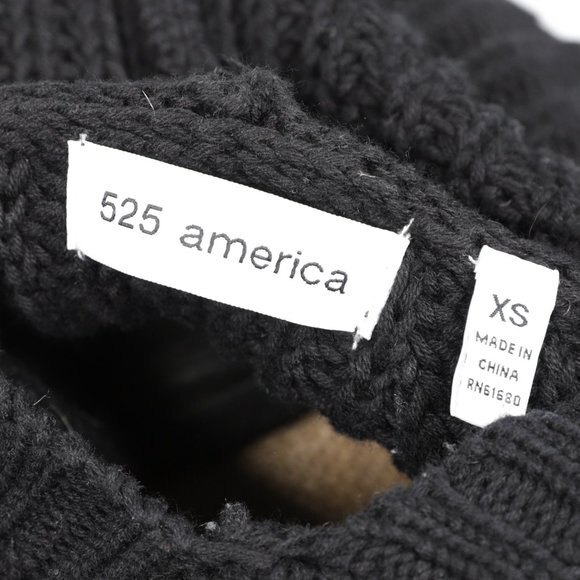 525 America 100% Cotton Shaker Hooded Sweater XS - Picture 8 of 15